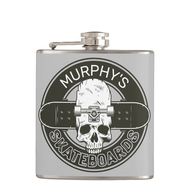 Personlig Skater Skall Skateboarding Skate Skate S Fickplunta (Framsidan)