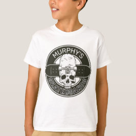 Personlig Skater Skall Skateboarding Skate Skate S T Shirt