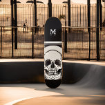 Personlig Skeleton Birthday Halloween fest Mini Skateboard Bräda 18,5 Cm<br><div class="desc">Memento mori (1916) av Julie de Graag 

skelett,  skalle,  halloween,  död,  ben,  svart,  död,  skräck,  vit,  rolig,  coola,  gotisk,  mörk,  döskallar,  spooky,  goth,  ben,  vintage,  söt,  grunge,  anatomi,  spöke,  häxa,  skelett,  tarot,  emo,  skrämmande,  svart och vitt,  metall</div>
