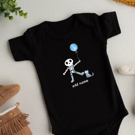 Personlig Skeleton Boy med Balloon T Shirt