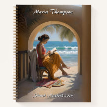 Personlig Sketch Travel Notebook Journal-kalender