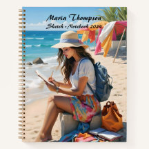 Personlig Sketch Travel Notebook Journal-kalender