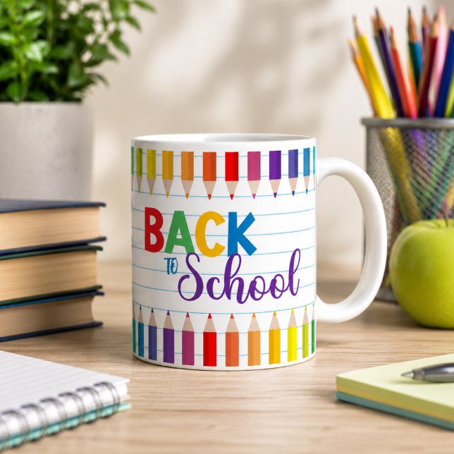 Personlig skollärare  kaffemugg (Personalized school teacher coffee mug)