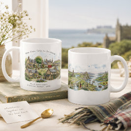Personlig Skottland Resemugg Kaffemugg