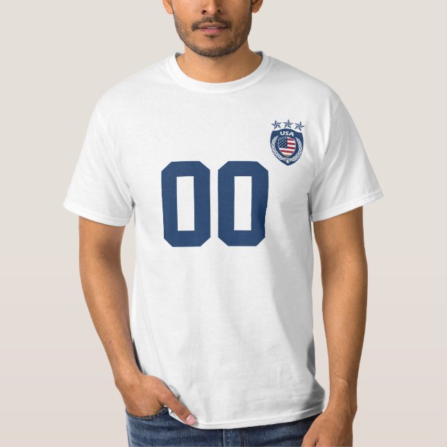 Personlig & skräddarsy USA sportJersey T-tröja Tröja (Framsida)