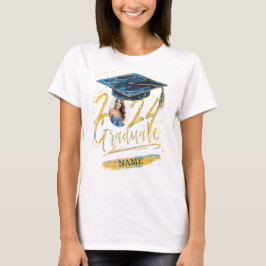 Personlig Skräddarsydd Fotoexamen T Shirt