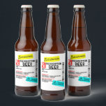 Personlig Skrattretande Varningsetikett för Recept Ölflaska Etikett<br><div class="desc">Denna design kan anpassas i det angivna området genom att byta foto och/eller text. Eller så kan den anpassas ytterligare genom att klicka på "Anpassa denna mall" och sedan välja alternativet "Klicka för att anpassa ytterligare" och ta bort eller ändra bakgrundsfärgen, lägga till text, ändra textfärg eller stil, eller ta...</div>