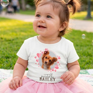 Personlig Skyddad av hundfoto T Shirt