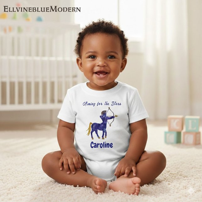 Personlig Skyttens Zodiak Impressionist T Shirt (Skapare uppladdad)