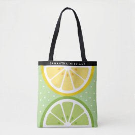 Personlig Sliced Tropical Fruit Summer Tygkasse