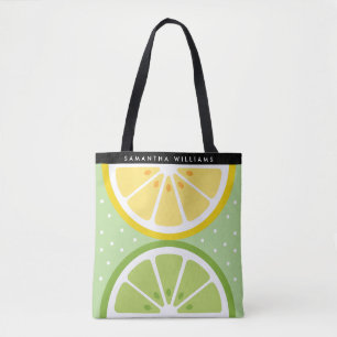 Personlig Sliced Tropical Fruit Summer Tygkasse