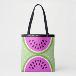 Personlig Sliced Watermelon Summer Tygkasse