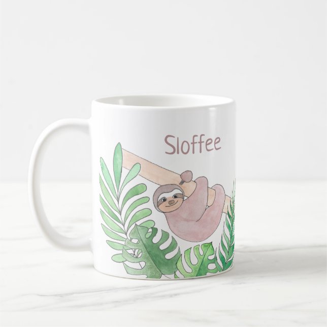 Personlig Sloffee Kaffemugg (Vänster)