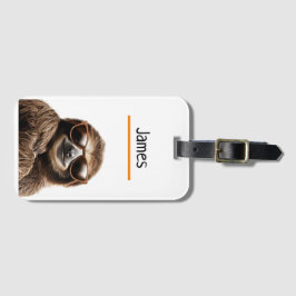 Personlig Sloth Bagagebricka