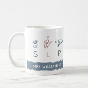 Personlig SLP Tal Pathologist-uppskattning Kaffemugg