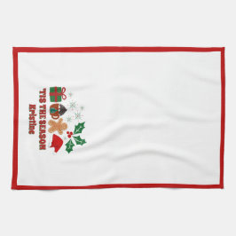 Personlig Slutlig jul Kökshandduk