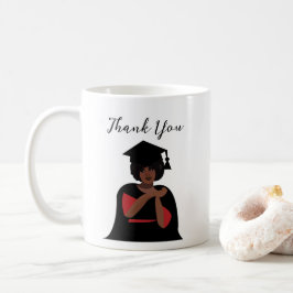 Personlig Smiling Woman Studenten Kaffemugg