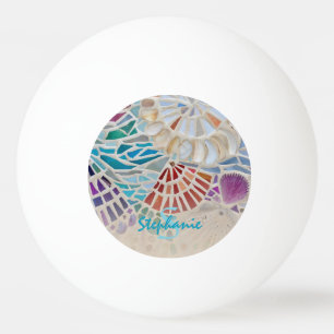 Personlig Snäcka Mosaic Pingisboll