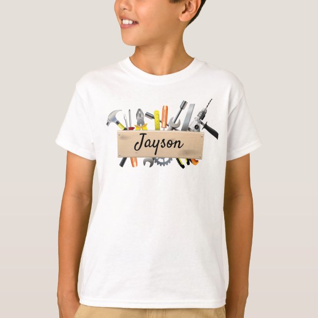 Personlig snickare t shirt (Framsida)