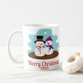 PERSONLIG SNÖGUBBE CHRISTMAS GIFT FÖR ALLA KAFFEMUGG