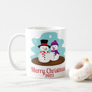 PERSONLIG SNÖGUBBE CHRISTMAS GIFT FÖR ALLA KAFFEMUGG