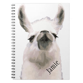 Personlig Snooty Snobby Llama Anteckningsbok