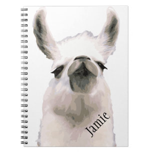 Personlig Snooty Snobby Llama Anteckningsbok