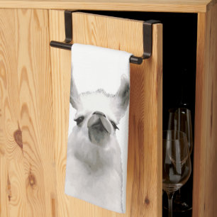 Personlig Snooty Snobby Llama Kökshandduk