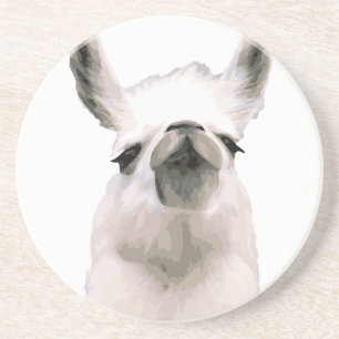 Personlig Snooty Snobby Llama Underlägg