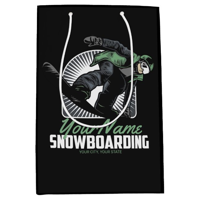 Personlig Snowboard Snowboardingåkare Sliter Ut   (Framsidan)