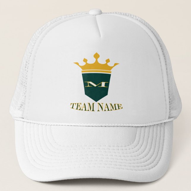 Personlig Snyggt Anpassningsbar Team Namn Snapback Keps (Framsida)