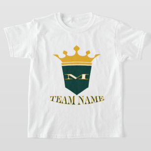 Personlig Snyggt Anpassningsbar Team Namn T Shirt