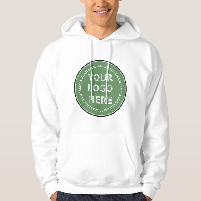 Personlig, snyggt, modern och minimal hoodie (Framsida)