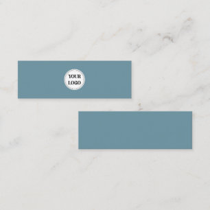Personlig, snyggt, modern och minimal mini visitkort