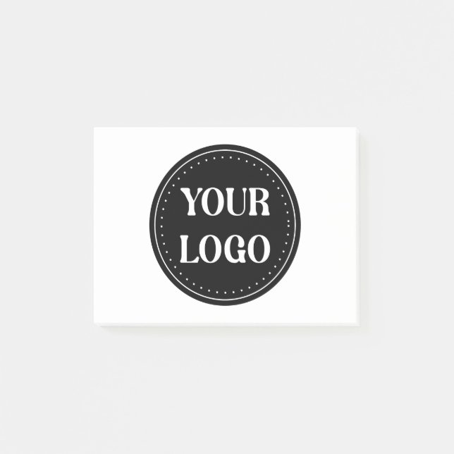 Personlig, snyggt, modern och minimal post-it block (Framsida)