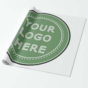 Personlig, snyggt, modern och minimal presentpapper