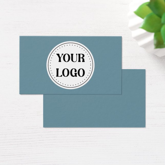 Personlig, snyggt, modern och minimal visitkort (Skivbord)