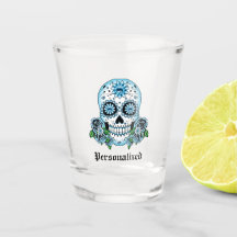 Personlig Socker Skullglas