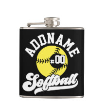 Personlig Softball Player ADD NAMN Retro Team