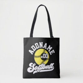 Personlig Softball Player ADD NAMN Retro Team Tygkasse