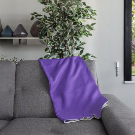 Personlig Solid Färg Fleecefilt