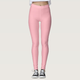 Personlig Solid Ljus rosa Färg Leggings