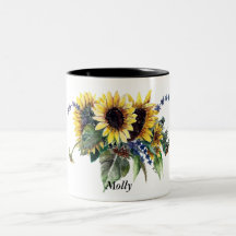 Personlig Solros Bouquet