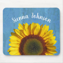Personlig Solros Mousepad