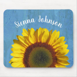 Personlig Solros Mousepad Musmatta