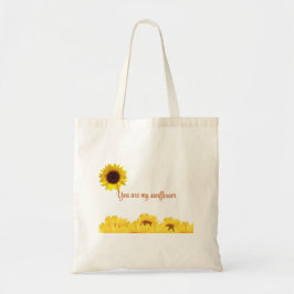 Personlig Solros ram Tote Bag Tygkasse