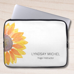 Personlig Solros Yoga Instructor Laptop Fodral