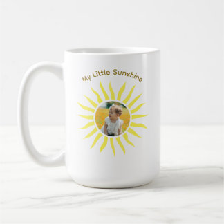 Personlig solskensbaby fotomugg kaffemugg