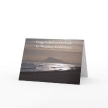 Personlig soluppgång 1:a bröllopsdag