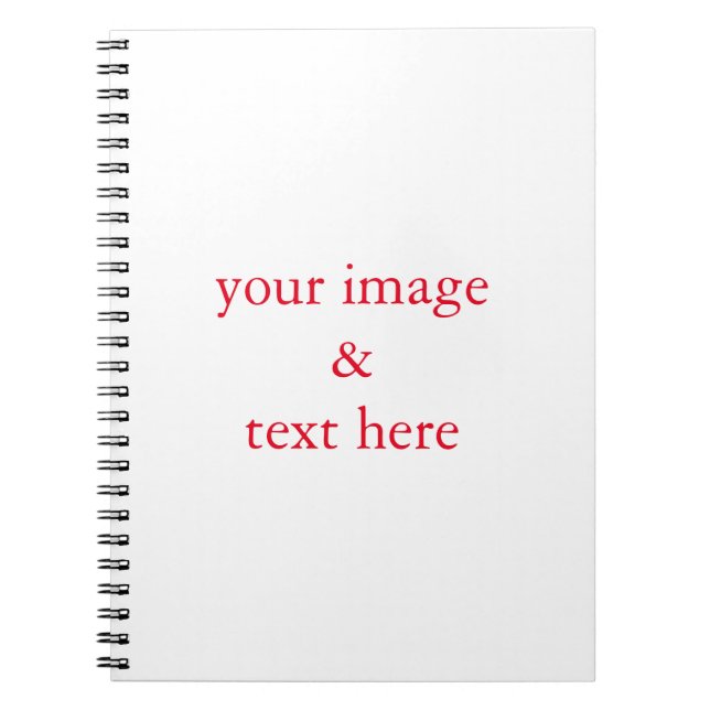 Personlig som anpassats för egen räkning anteckningsbok (Framsidan)